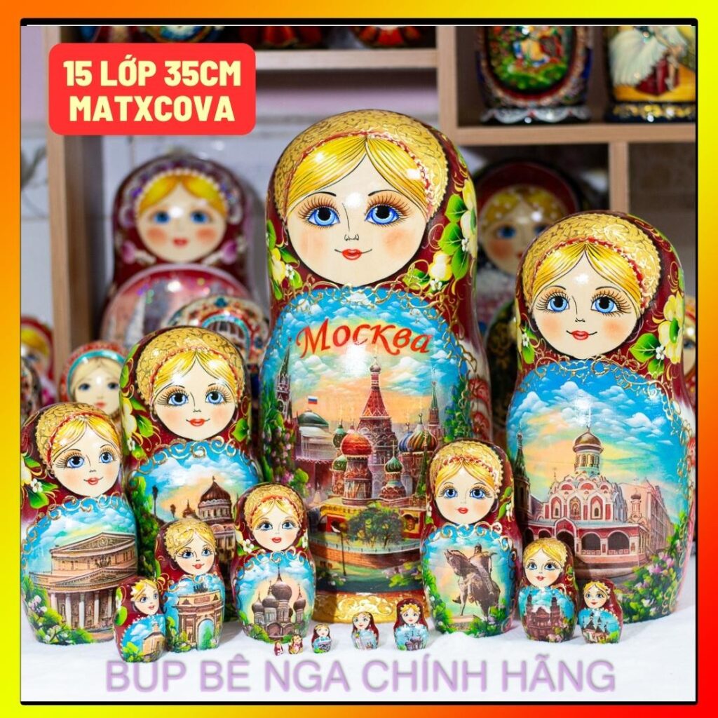 BÚP BÊ NGA PHỔ THÔNG CỠ LỚN