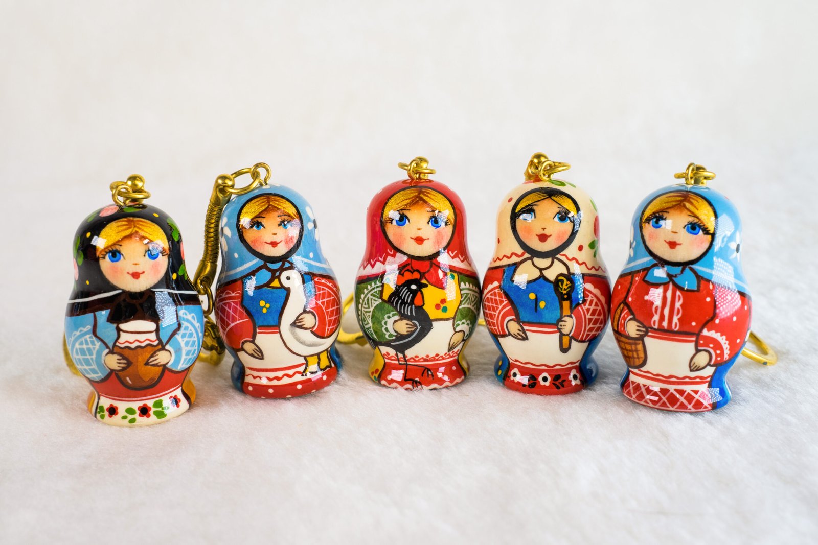 móc khóa búp bê Nga móc khóa búp bê Nga
