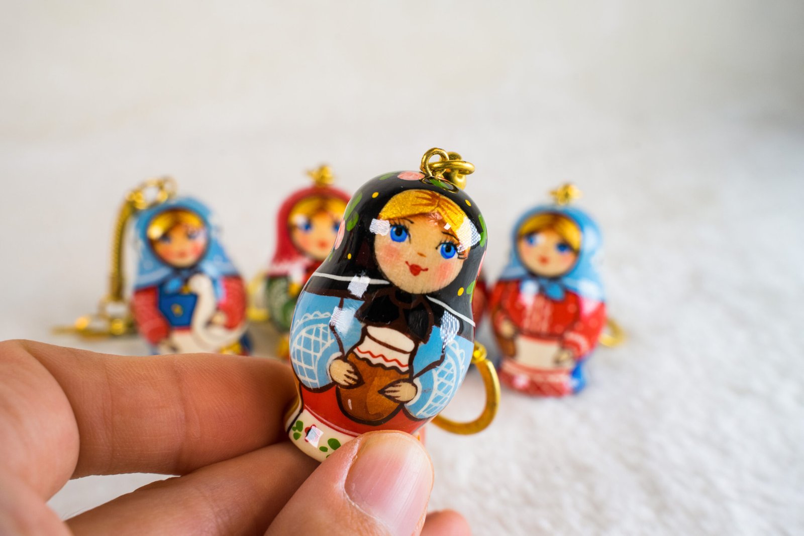 móc khóa búp bê Nga móc khóa búp bê Nga