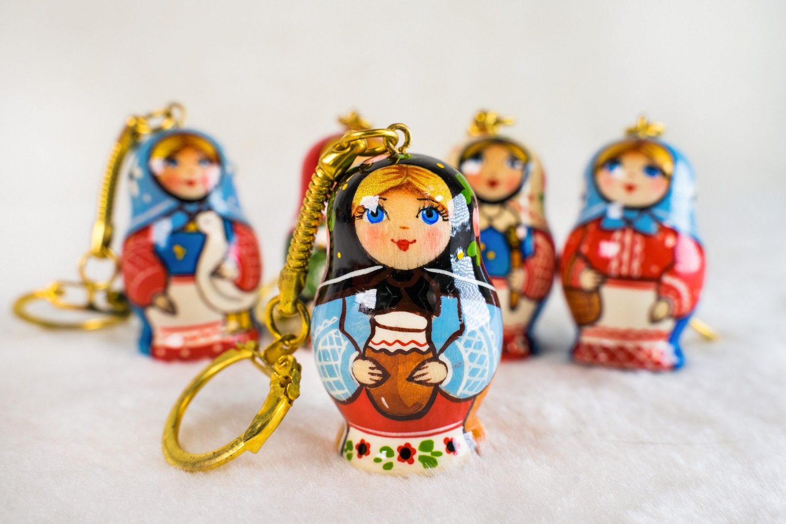 móc khóa búp bê Nga móc khóa búp bê Nga