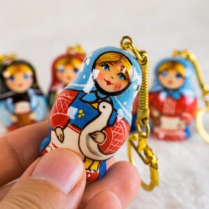 móc khóa búp bê Nga