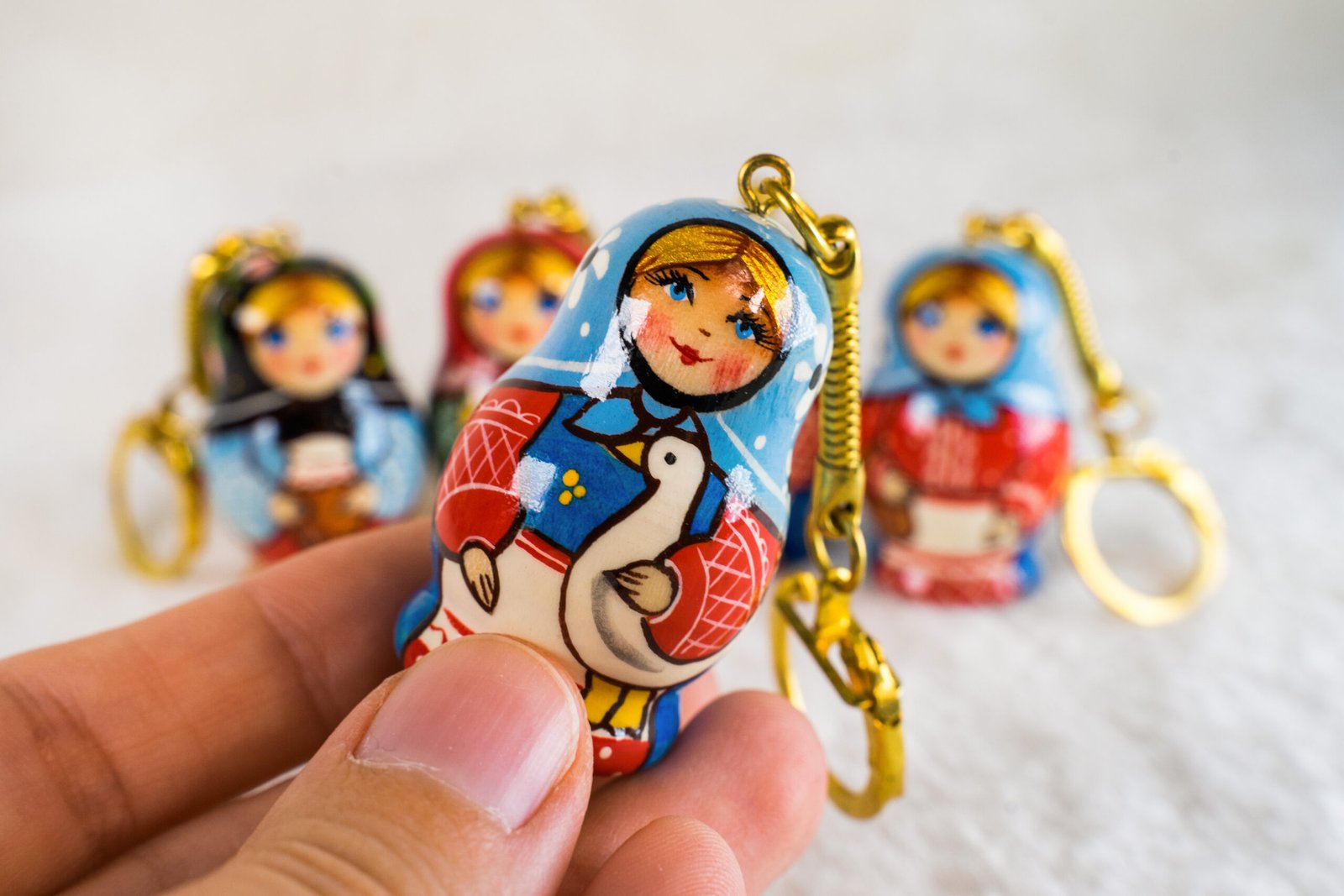 móc khóa búp bê Nga móc khóa búp bê Nga