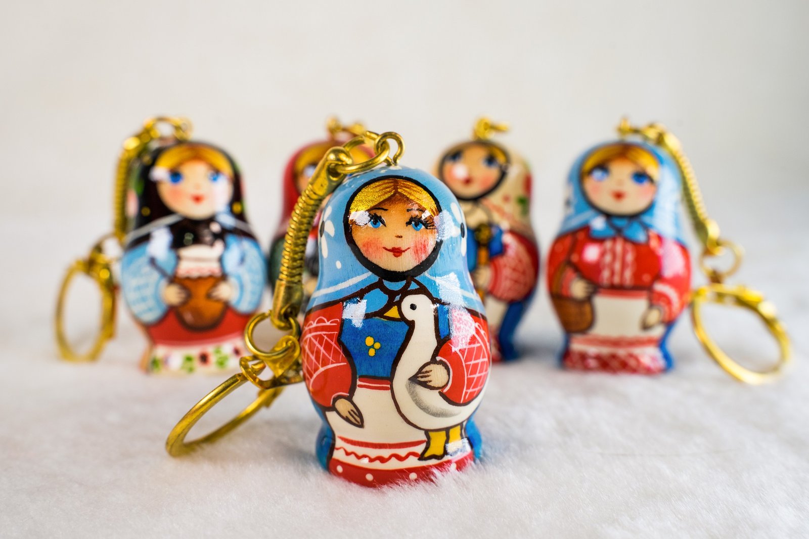 móc khóa búp bê Nga móc khóa búp bê Nga