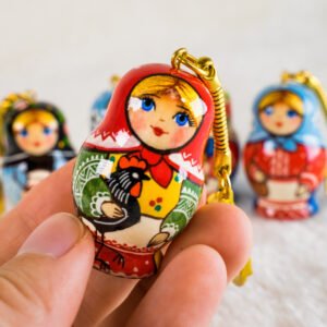 móc khóa búp bê Nga