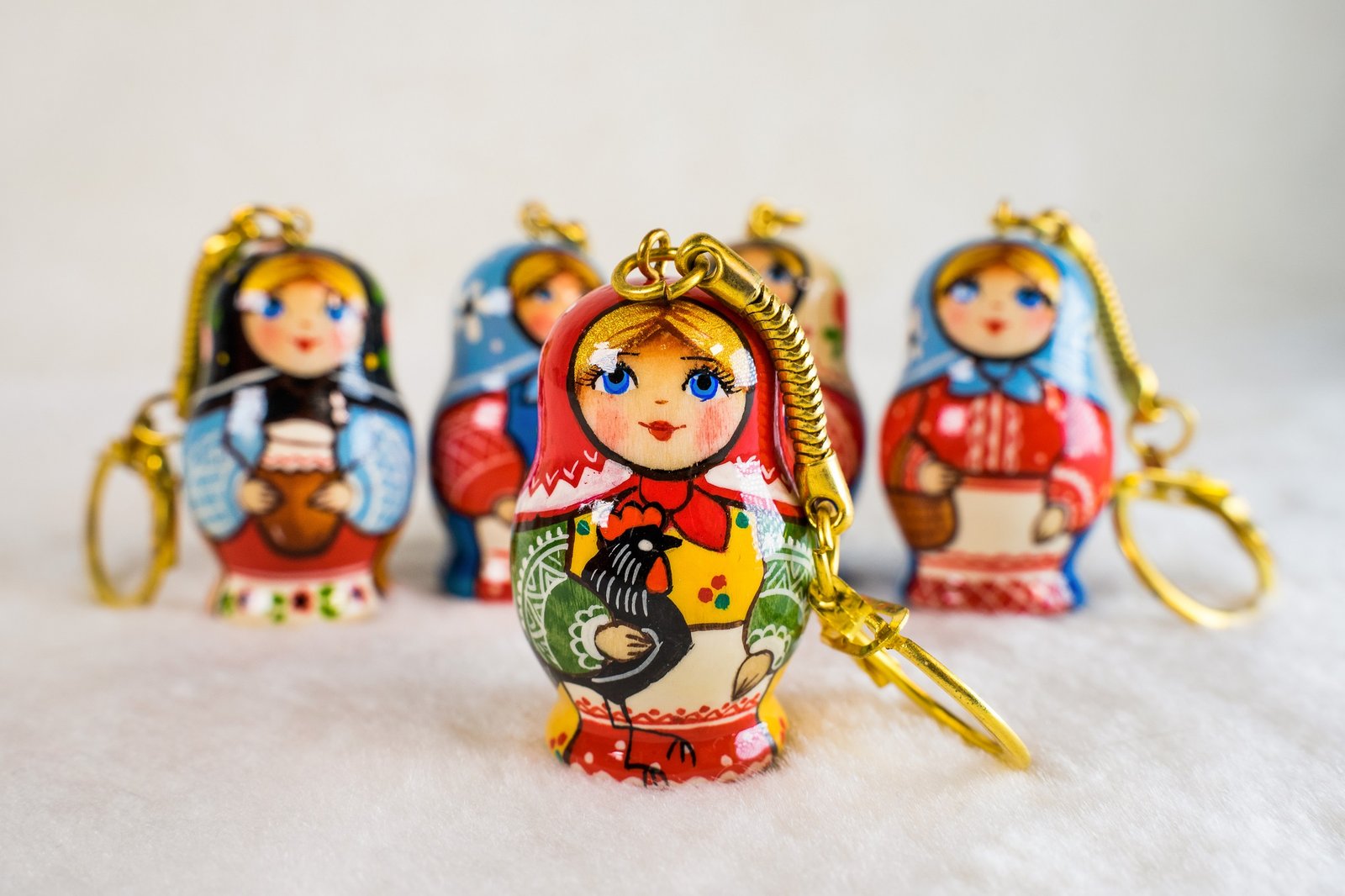 móc khóa búp bê Nga móc khóa búp bê Nga