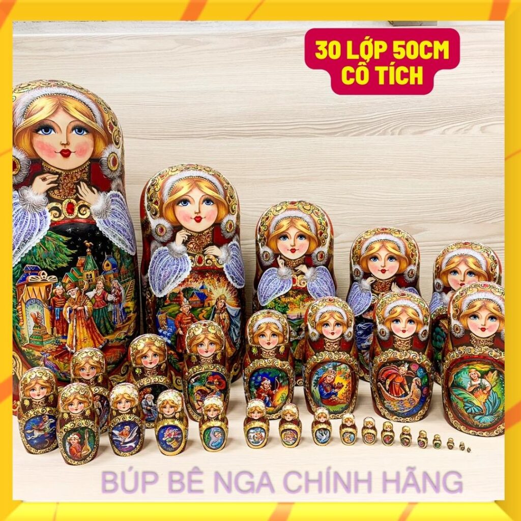 BÚP BÊ NGA CAO CẤP CỠ LỚN