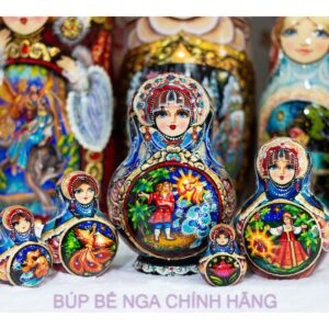 BÚP BÊ NGA 5 LỚP 15CM CÁ VÀNG