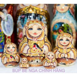 búp bê nga 5 lớp 14cm công chúa