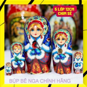 búp bê cao cấp 5 lớp 12cm