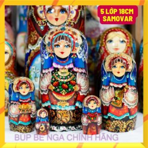 búp bê cao cấp 5 lớp 18cm samovar