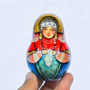 búp bê lật đật Nga cao cấp bằng gỗ