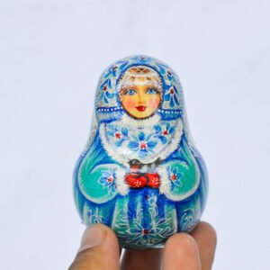 búp bê lật đật Nga cao cấp bằng gỗ