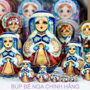 BÚP BÊ NGA 10 LỚP CÔNG CHÚA