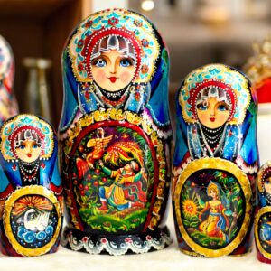 búp bê Nga cao cấp 5 lớp 18cm Cổ tích