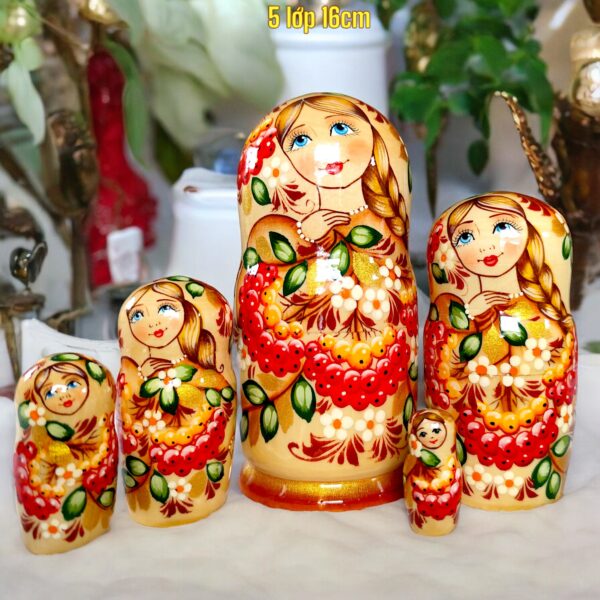 BÚP BÊ NGA 5 lớp 16cm kalina