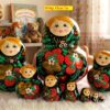 BÚP BÊ NGA 10 LỚP 15CM DÂU TÂY
