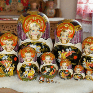 búp bê Nga cao cấp 15 lớp 35cm cổ tích