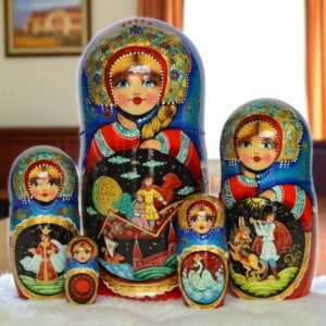BÚP BÊ NGA 5 lớp 18cm CHUYỆN CỔ TÍCH BATU