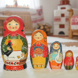 búp bê nga 5 lớp 18cm cổ điển