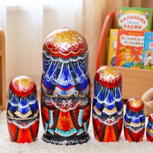 búp bê Nga 5 lớp 15cm cổ tích