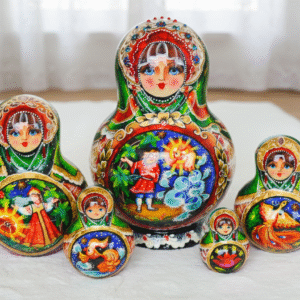 Búp bê Nga 5 lớp 15cm cổ tích