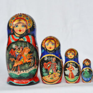 BÚP BÊ NGA 5 LỚP 15CM CỔ TÍCH