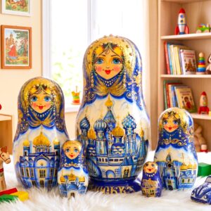 búp bê Nga 5 lớp 20cm Matxcova