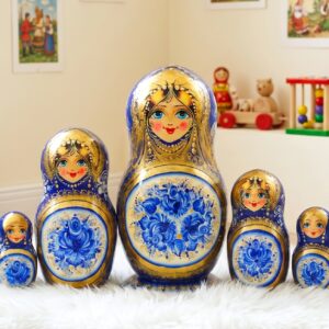 búp bê Nga 5 lớp 20cm Ghzel