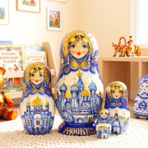 búp bê Nga 5 lớp 20cm Matxcova