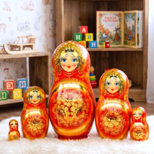 búp bê Nga 5 lớp 20cm Ghzel