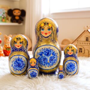 búp bê Nga 5 lớp 20cm Ghzel