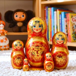 búp bê Nga 5 lớp 20cm Ghzel