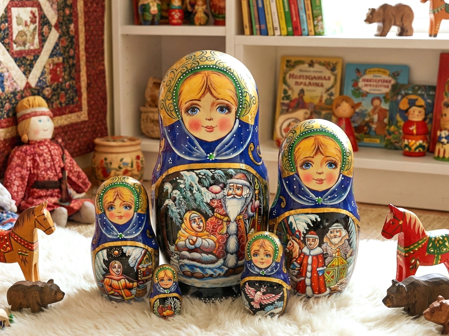 BÚP BÊ NGA 5 LỚP 15CM CÔNG CHÚA TUYẾT BÚP BÊ NGA 5 LỚP 15CM CÔNG CHÚA TUYẾT