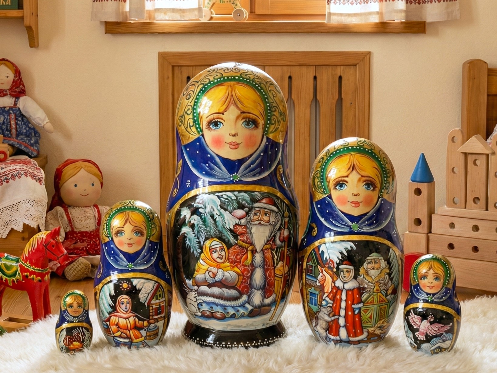 BÚP BÊ NGA 5 LỚP 15CM CÔNG CHÚA TUYẾT BÚP BÊ NGA 5 LỚP 15CM CÔNG CHÚA TUYẾT