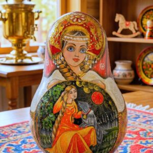 búp bê lật đật Nga 18cm cổ tích