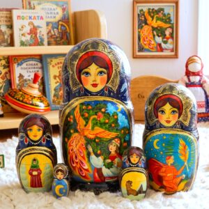 búp bê Nga 5 lớp 18cm cổ tích