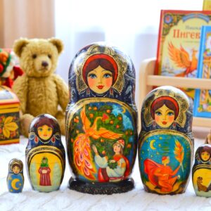 búp bê Nga 5 lớp 18cm cổ tích