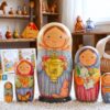 Búp bê Nga 5 lớp 18cm Samovar
