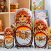 BÚP BÊ NGA 5 LỚP 18CM TAM MÃ MÙA ĐÔNG