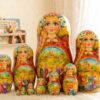 búp bê Nga 10 lớp 26cm thôn quê Slavo