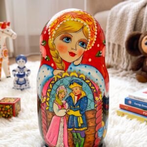 búp bê Nga 5 lớp 18cm cổ tích