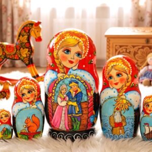 búp bê Nga 5 lớp 18cm cổ tích