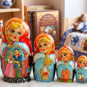 búp bê Nga 5 lớp 18cm cổ tích