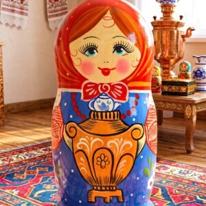 búp bê Nga 7 lớp ôm Samovar