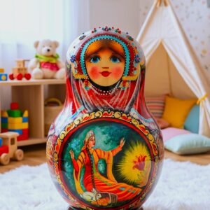 búp bê Nga 5 lớp 15cm cổ tích